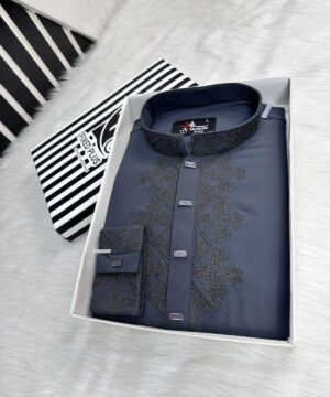 Alternative view of Embroidery Taharat Panjabi (ETP-102)