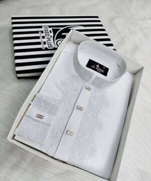 Alternative view of Embroidery Taharat Panjabi (ETP-101)