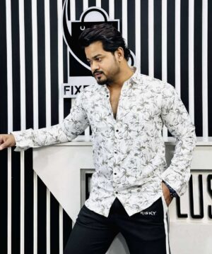 China Bamboo Print Shirt (CBPS-270)