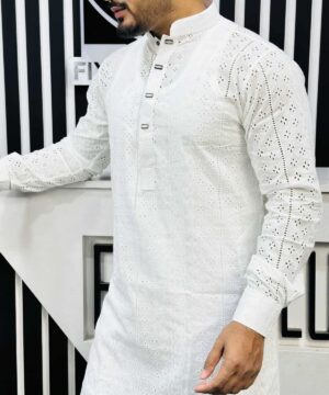 Chicken Cut Work Panjabi (CP-101)