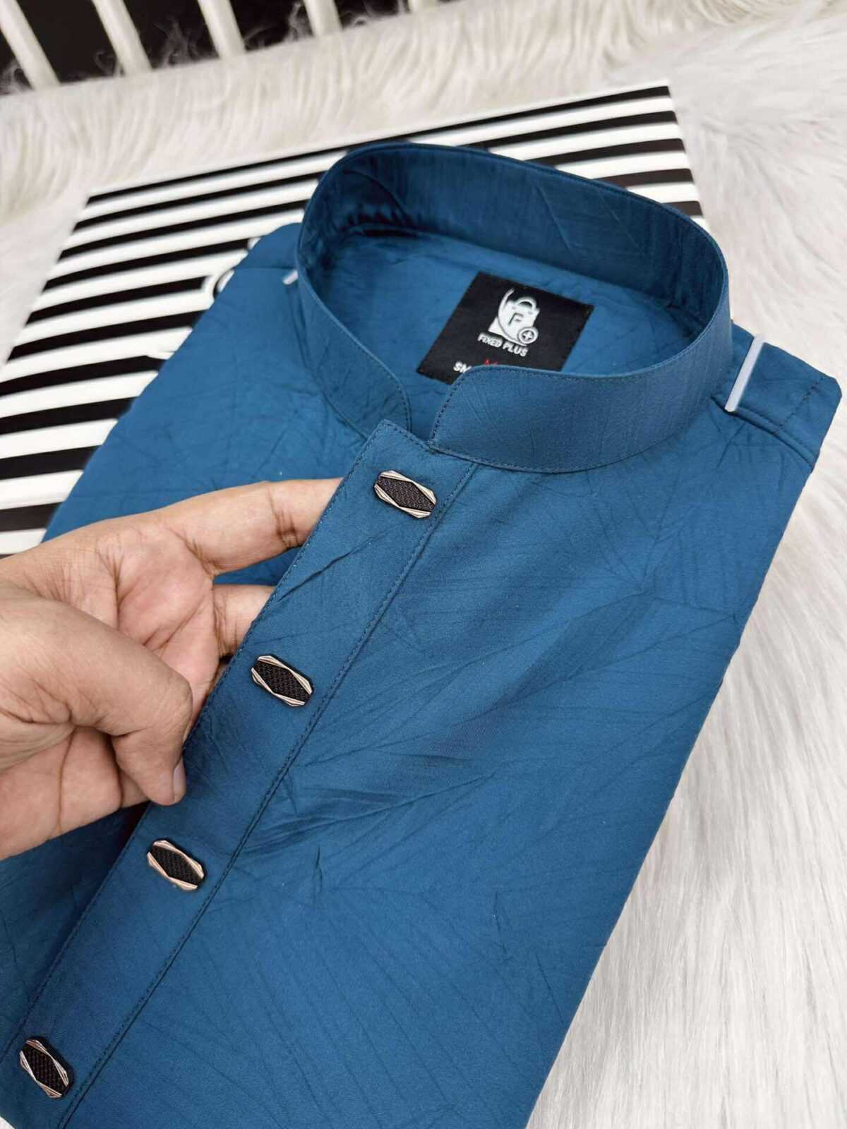 New Double Pasting Crocked Panjabi (DPCP-116) - Image 2