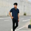 Imported China Polo Shirt (Nevy Blue) (ICPT-10)