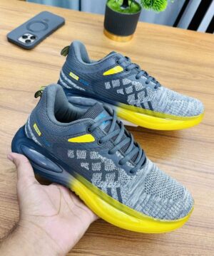 Sports Sneakers Grey Yellow Edition (SBE-2)
