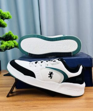 RedTape White-Black-Green Sneakers (RTS-2)
