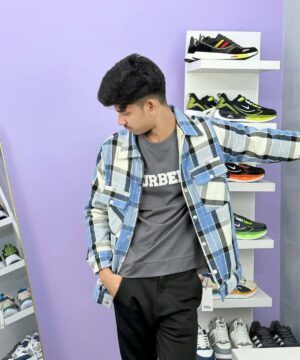 Alternative view of Inner Wool Heavy Shacket/ Jacket (JKT-4)