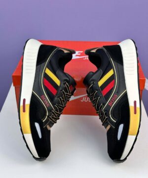 Alternative view of Men’s Lifestyle Sneakers (Black–Gold Edition)(SS-6)
