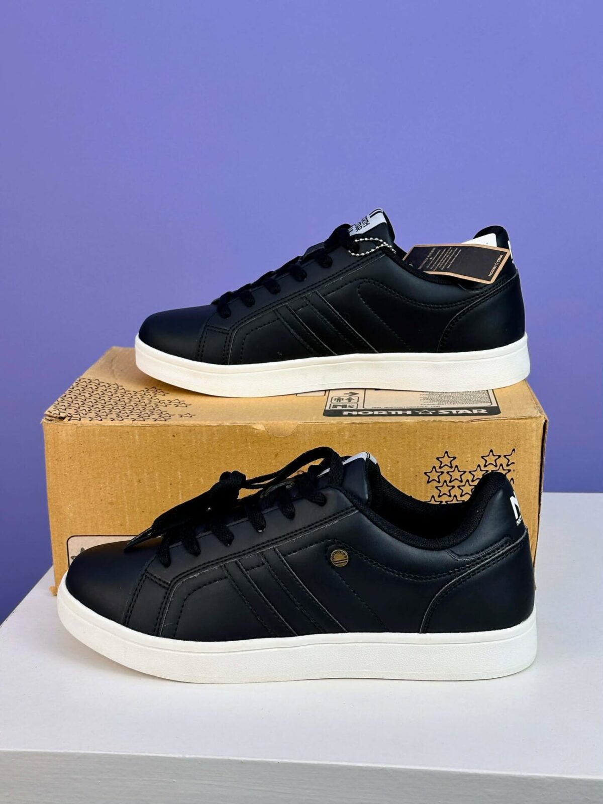 North Star Classic PU Leather Casual Sneaker ( NCS-2)