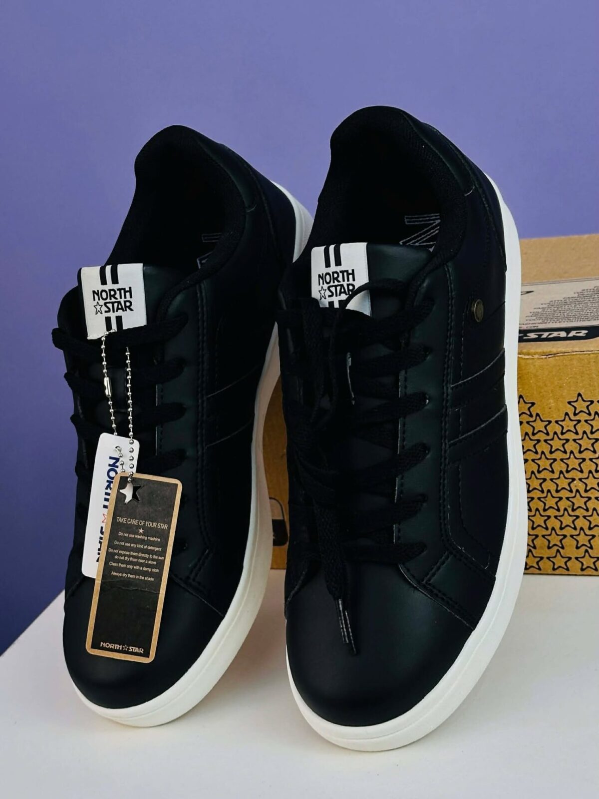 North Star Classic PU Leather Casual Sneaker ( NCS-2) - Image 2