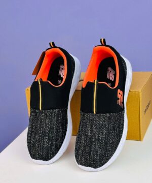 Alternative view of New Balance Slip-On Knit Runner  black Melange(NBR-1)