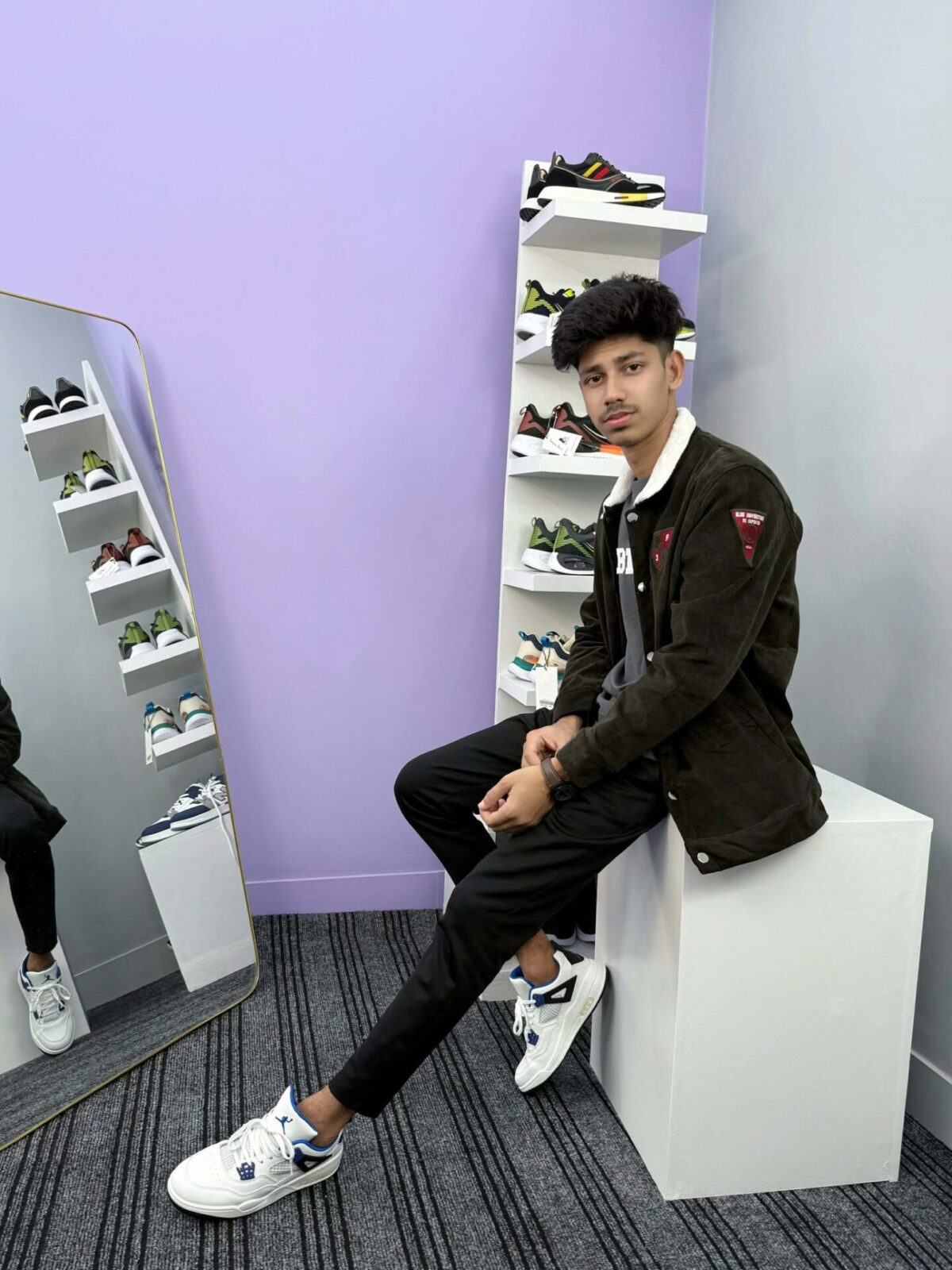 Risky Sherpa Collar Jacket (JKT-7) - Image 2