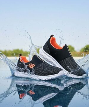 New Balance Slip-On Knit Runner black Melange(NBR-1)