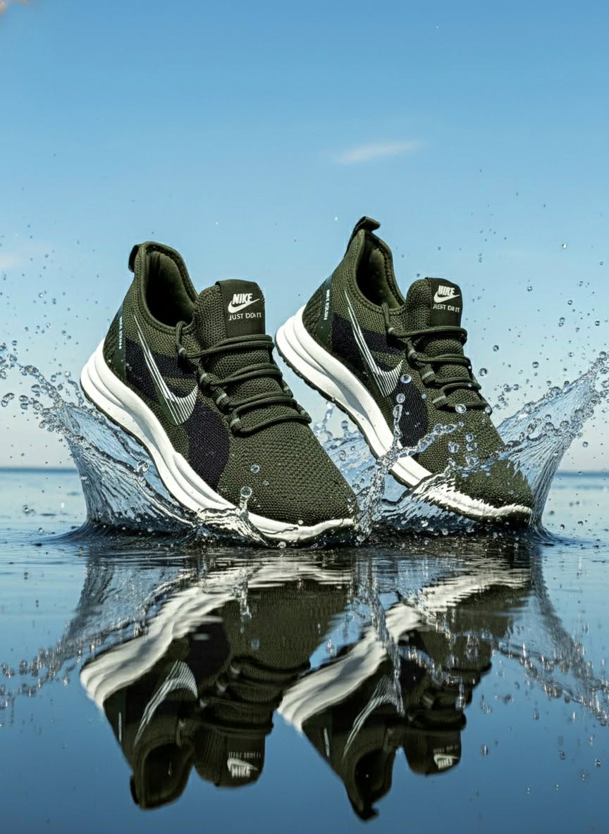 HydroFlex Runner – Army Green Edition (SS-13)