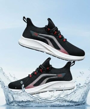 AeroFlex HydraRun – Black/Crimson (SS-8)