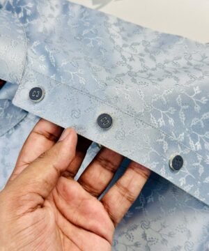 Alternative view of Silver Mist Katan Panjabi (RKP-5)