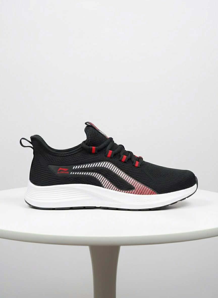 AeroFlex HydraRun – Black/Crimson (SS-8) - Image 3