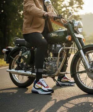 Alternative view of Air Cushion Multicolor Sports Sneakers (SS-19)