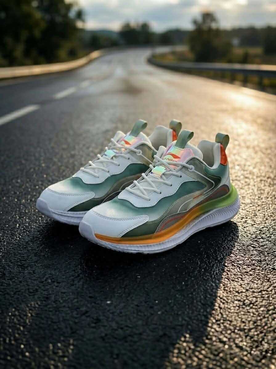 AeroFlex Horizon Sneakers – Green Ivory Edition (SS-16) - Image 3