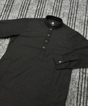 Alternative view of Midnight Black Signature Chiken Panjabi (CP-104)