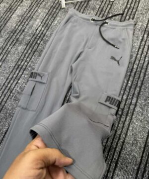 Alternative view of Grey Cargo Utility Baggy (PUMA Style)  (SSB-8)
