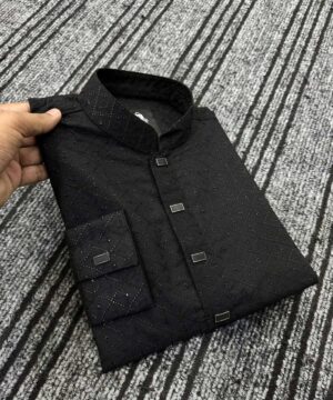 Midnight Black Signature Chiken Panjabi (CP-104)