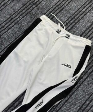 Alternative view of White Baggy Pants (Double Stripe) (SSB-3)
