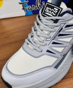 Alternative view of AeroFlex Runner Pro – Arctic White & Navy (SS-28)