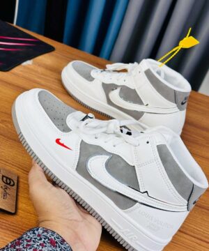 Alternative view of Air Royale Fusion Mid – White Grey Edition (Replica) (ARS-3)