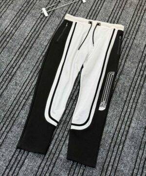 White–Black Panel Track Baggy (SSB-9)
