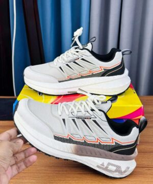 AeroFlex Runner Pro – Cloud Grey & Ivory (SS-29)