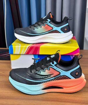 AeroFlex Runner Pro – Black Aqua (SS-21)