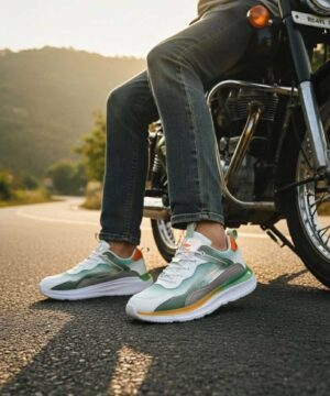 Alternative view of AeroFlex Horizon Sneakers – Green Ivory Edition (SS-16)