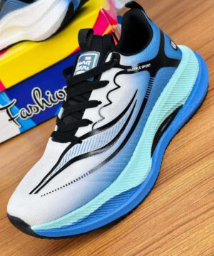 Alternative view of AeroFlex Runner Pro – Sky Blue & White (SS-23)