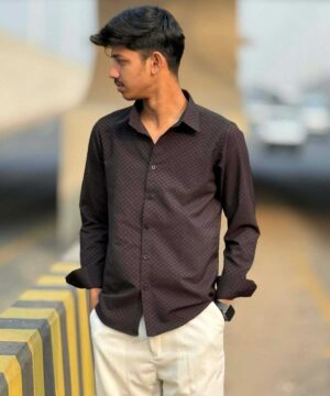 Alternative view of Urban Weave Classic Shirt – Black (UWS-4)