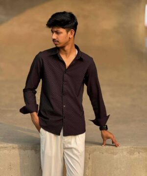 Urban Weave Classic Shirt – Black (UWS-4)