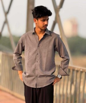 Urban Weave Classic Shirt – Warm Grey (UWS-8)