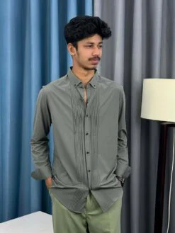 Tuxedo Shirt - Ash(TS-8)