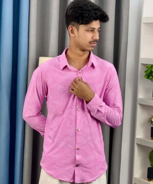 Chinese High Spandex Casual Shirt (CHSCS-25)