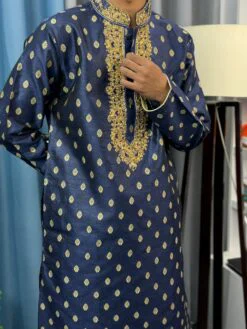 Alternative view of Indian Katan Panjabi with Jardowsi Work (IKP-1)