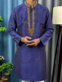 Alternative view of Pester Katan Panjabi with Karchopi Work (PKP-1)