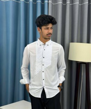 Tuxedo Shirt - White(TS-2)