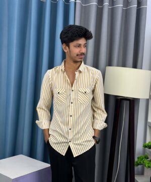 Lyckra Full Sleeve Print Shirt 300