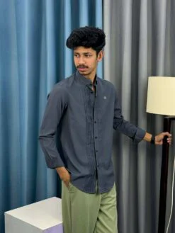 Tuxedo Shirt - Dark Gray (TS-9)