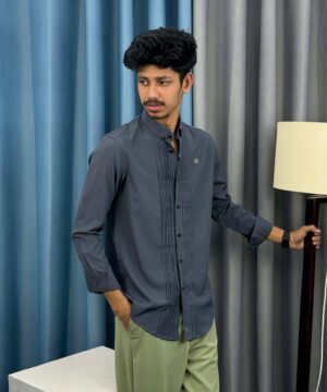 Tuxedo Shirt - Dark Slate Grey (TS-102)