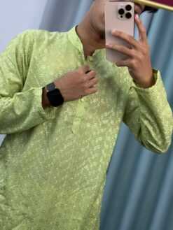 Alternative view of Chicken Panjabi Light Lime Green (CP-53)