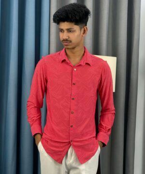 Alternative view of Chinese High Spandex Casual Shirt (CHSCS-29)