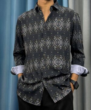 Alternative view of Magnate 3D Printed Shirt 242