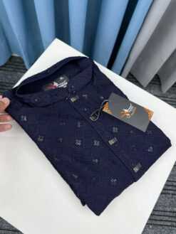 Alternative view of Sequence Panjabi Navy Blue (SP-60)
