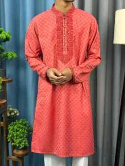 Alternative view of Embroidery Panjabi (EP-1)