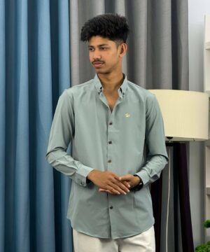 Formal Shirt (Light bluish green)