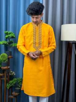 Alternative view of Embroidery Panjabi (EP-3)